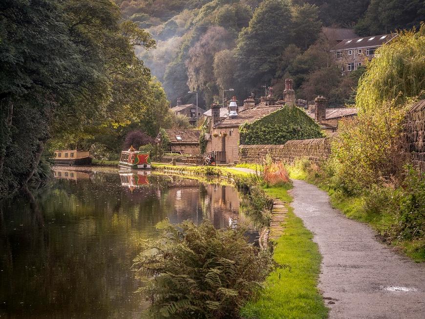 Air Conditioning Maintenance | The Rochdale canal at Hebden Bridge in Calderdale