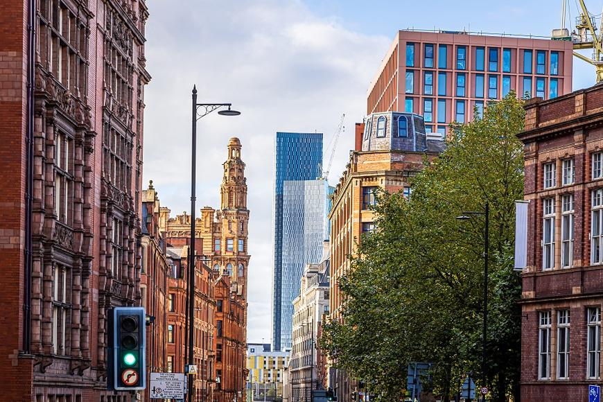 Air Conditioning Maintenance Manchester | View of Manchester in the autumn, United Kingdom